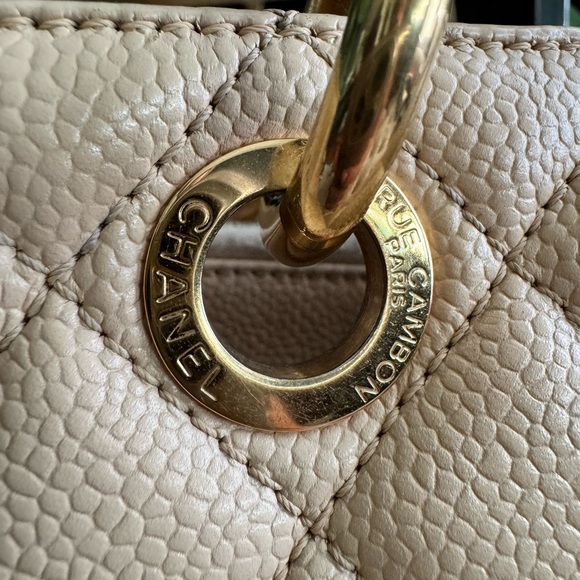 Chanel Beige Clair GST in GOLD HARDWARE*PRICE is FIRM* - Picture 3 of 16